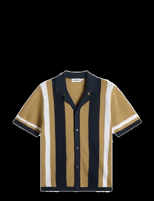 J. Lindeberg | Remus Resort Collar Knit Polo | S