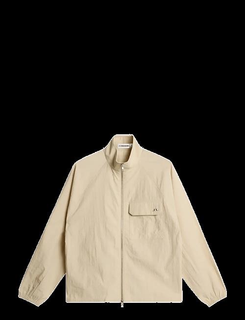 J. Lindeberg | Gian Crinkle Zip Overshirt | L