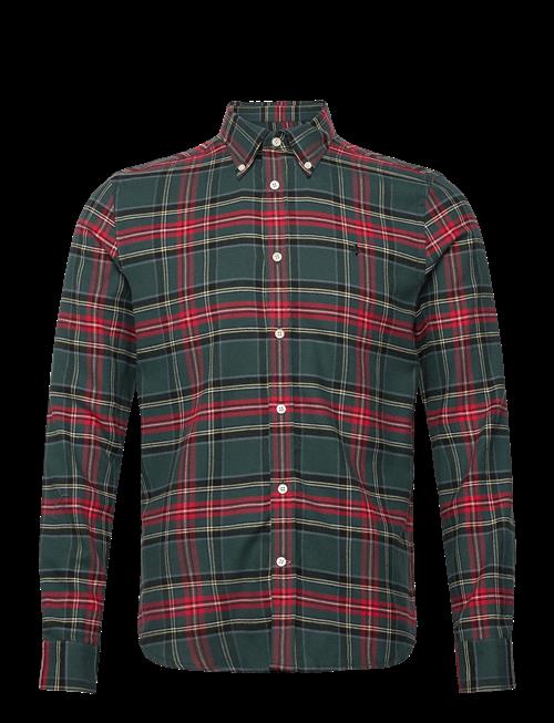 Morris | Soft Twill Tartan Shirt-Slim Fit | S