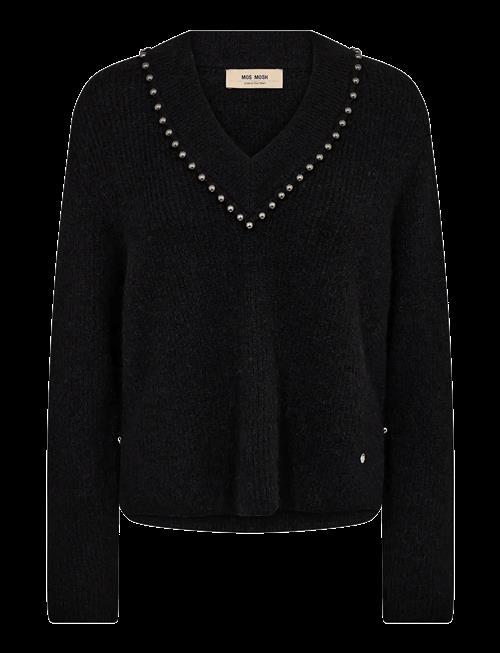 MOS MOSH | Mmzora V-Neck Bead Knit | XS