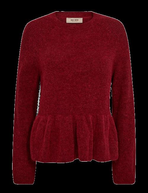 MOS MOSH | Mmthora O-Neck Frill Knit | L
