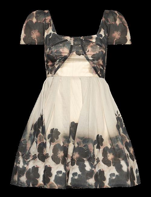 Malina | Vanda Pouf Sleeve Mini Dress | 40