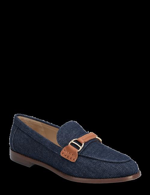 Lauren Ralph Lauren | Denim/Smooth Calf-Tasha Loafer-Fl-L | 40
