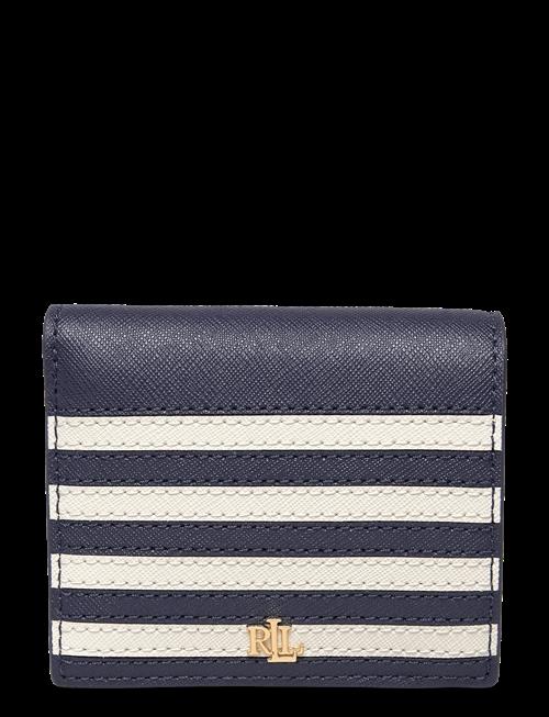 Lauren Ralph Lauren | Color-Blocked Leather Compact Wallet | ONE SIZE