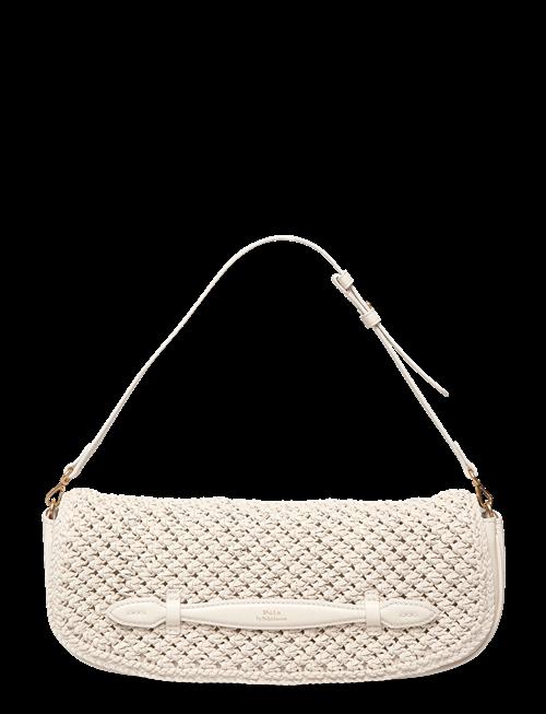 Polo Ralph Lauren | Bellport Woven Leather Long-Flap Clutch | ONE SIZE