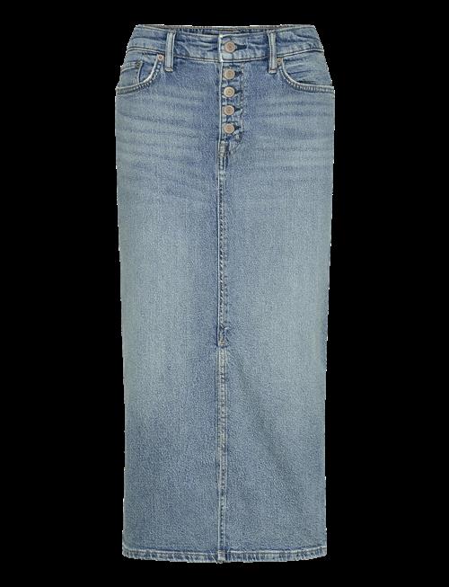 Lauren Ralph Lauren | Denim Pencil Midi Skirt | 44