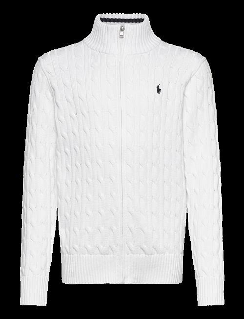 Ralph Lauren Kids | Cable-Knit Cotton Full-Zip Sweater | 138-149