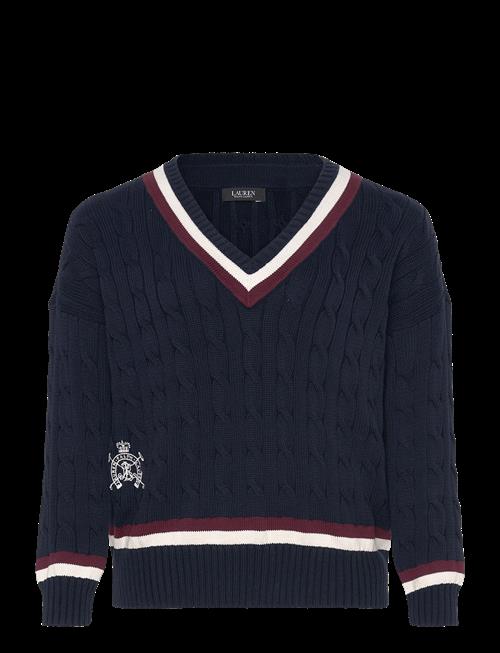 Lauren Women | Cable-Knit Cotton Cricket Sweater | 54-56