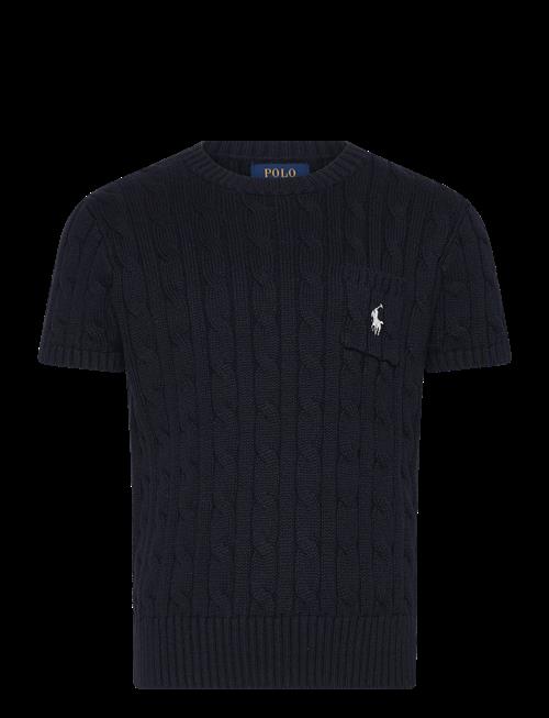 Ralph Lauren Kids | Cable-Knit Cotton Short-Sleeve Sweater | 129-130