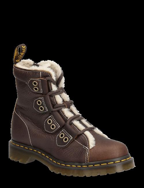 Dr. Martens | 1460 Ltt Fl Dark Brown Grizzly | 37