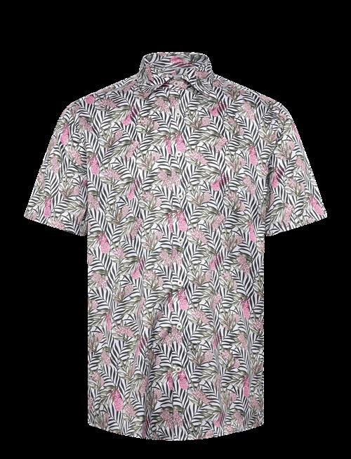 Lindbergh Black | 1927: Aop Shirt Wf S/S | S