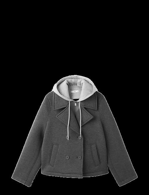 Mango | Combined Hooded Jacket | S