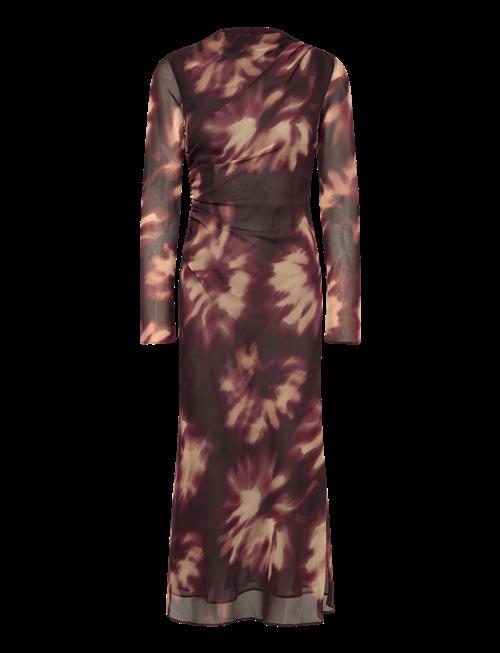 Mango | Tie-Dye Ruched Dress | XL