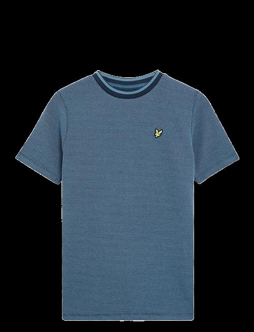Lyle & Scott | Two Tone Waffle T-Shirt | 15-16