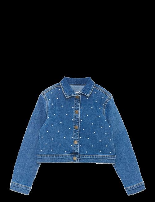 Creamie | Jacket Denim Rhinestones | 140