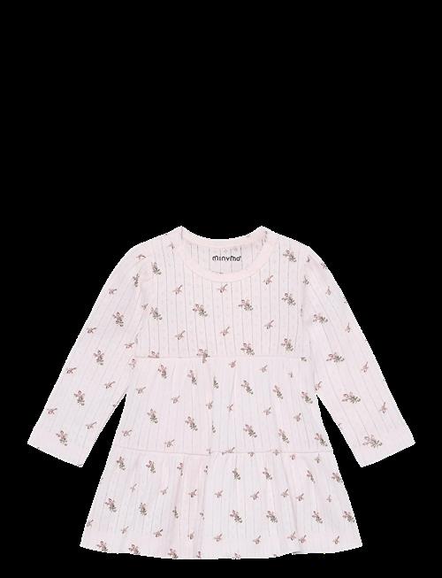 Minymo | Body Dress Ls Aop Pointell | 74