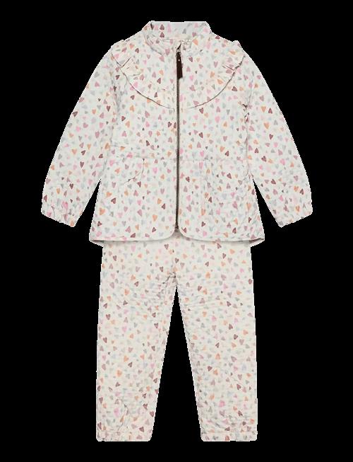 En Fant | Thermal Set W. Frills, Aop | 116