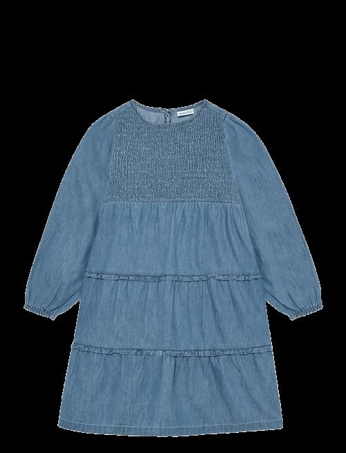 Minymo | Dress Ls Chambray | 128