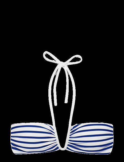 Lauren Ralph Lauren Swimwear | Lrl Seaside Stripe Shirred Uw Bande | 40