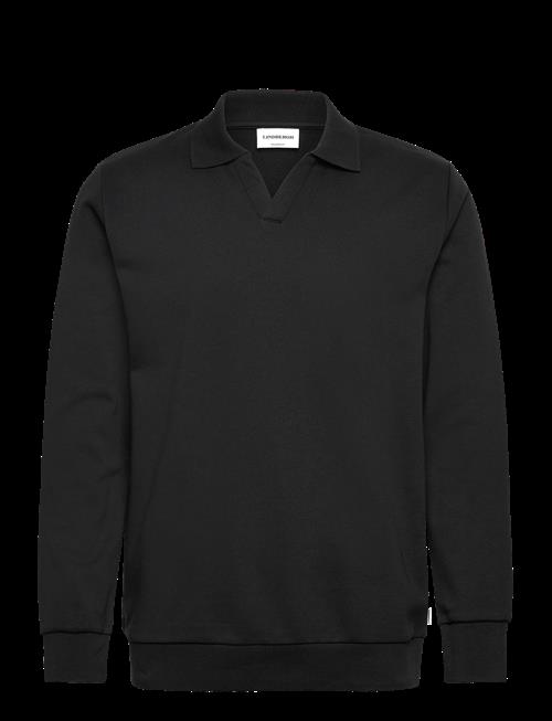 Lindbergh | Sweat V-Neck Polo L/S | L