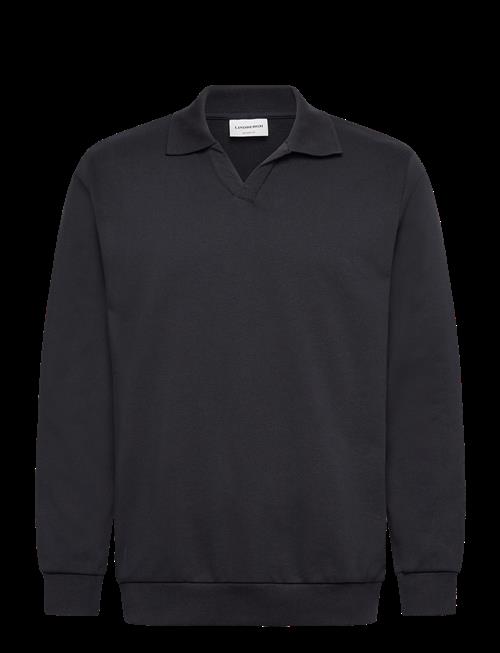 Lindbergh | Sweat V-Neck Polo L/S | XXL