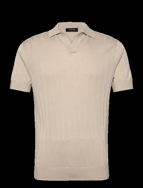 Lindbergh Black | Open Collar Knitted Polo S/S | L
