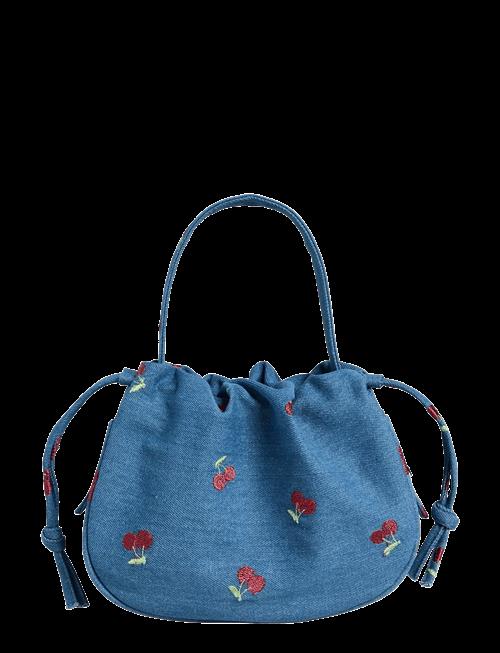 Pieces | Pcballoon Denim Cherry Bag Fsy | ONE SIZE