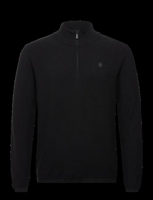 Knowledge Cotton Apparel | Organic Cotton Half Zip Pique Knit | XXXL