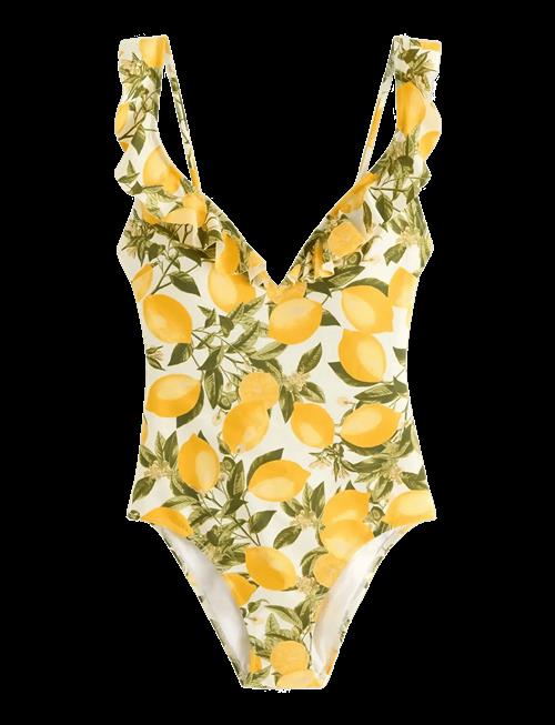 Lindex | Swimsuit With Flounce | XS