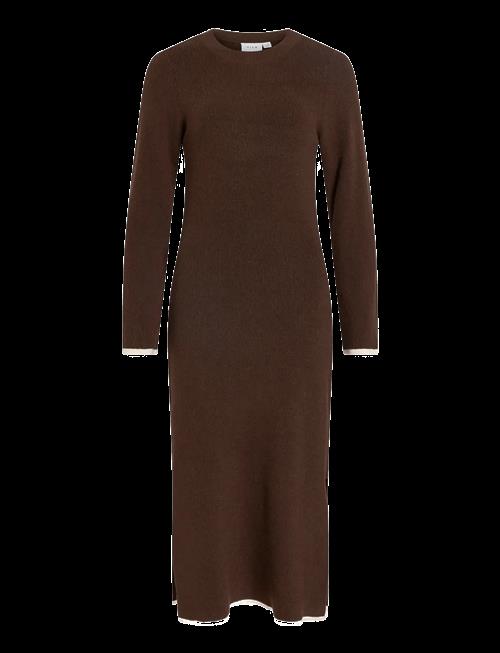 Vila | Vikerry O-Neck L/S Knit Maxi Dress-Noos | M