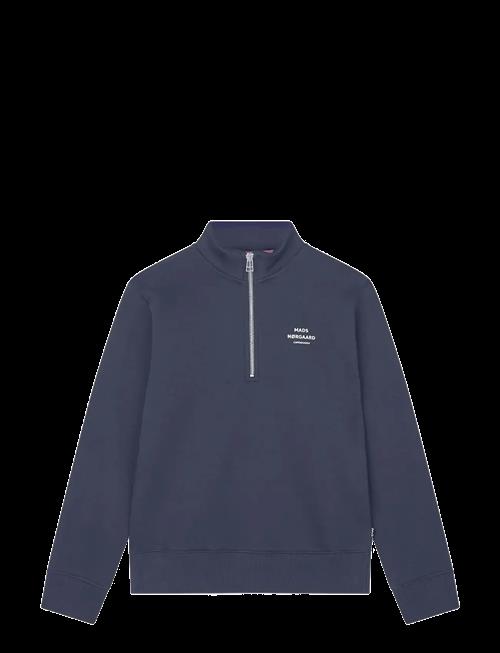 Mads Nørgaard | Mix Sweat Crewie Half Zip Sweatshirt | 176