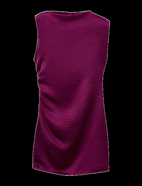 Mango | Satin Dress With Creased Effect | L