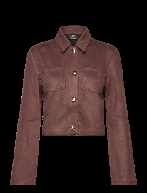Bardot | Lorenzo Vegan Suede Shirt | 38