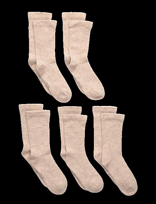 Minymo | Wool Socks 5-Pack Solid | 15\18
