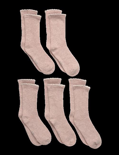 Minymo | Wool Socks 5-Pack Solid | 15\18