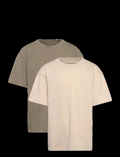 Minymo | T-Shirt Ss Loose Fit (2-Pack) | 116