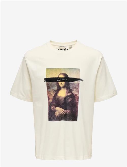 ONLY & SONS | Onsmonalisa Rlx Ss Lic Tee Vd | XS