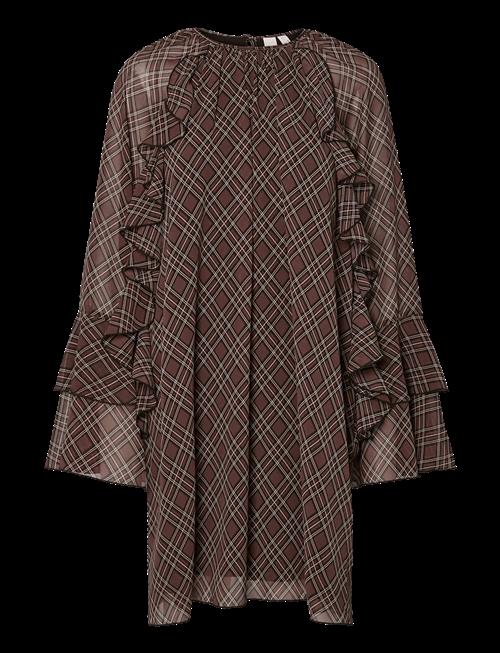 YAS | Yaschecksy Ls Dress S. | 36