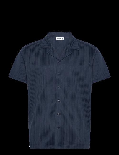 The Resort Co. | Jacquard Resort Shirt Navy | M