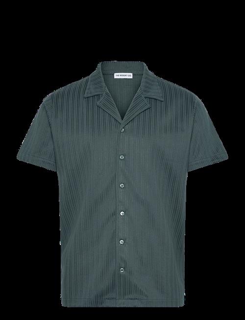 The Resort Co. | Jacquard Resort Shirt Juniper Green | M
