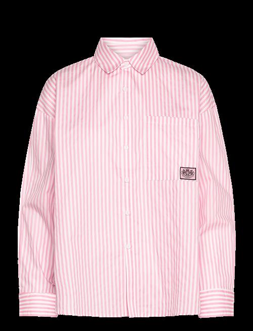 Juicy Couture | Stripe Dog Crest Badge Shirt | XS