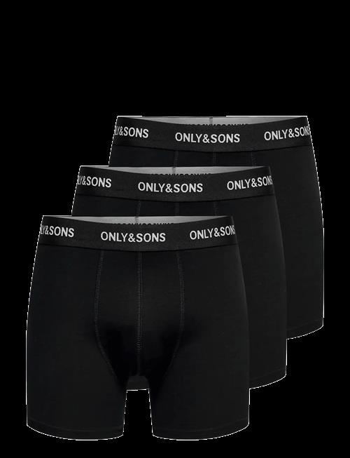 ONLY & SONS | Onsbasic Solid Boxer 3Pack Noos | L
