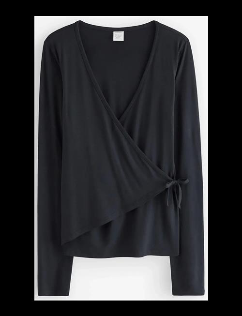 Lindex | Long-Sleeved Wrap Top | 128