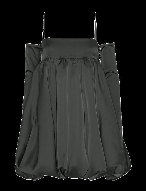 ROTATE | Satin Ls Bubble Dress | 36