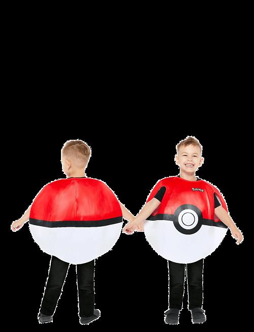 IPK | Pokemon Pokeball Children's Costume 8-12 Y | ONE SIZE FITS MOST