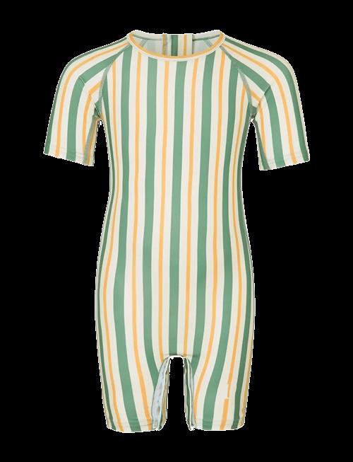Vanilla Copenhagen | Baby Swim Bodysuit - Fern - Striped | 9-12M