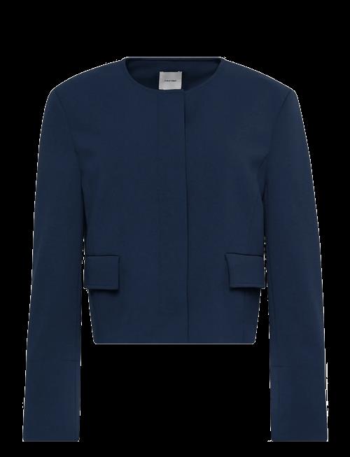 Calvin Klein | Eu Stretch Crepe Lady Jacket | 38