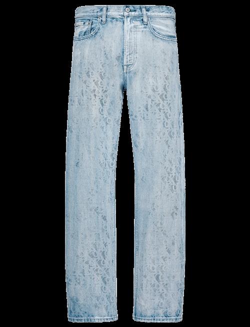 Calvin Klein Jeans | 90S Strght Ck Blue Pavement Aop | 34 x 32