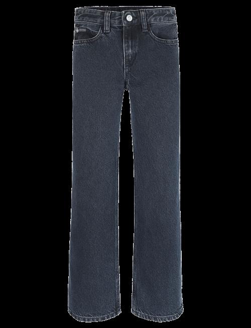 Calvin Klein | Hr Wide Leg Blue Black Rgd Denim | 128