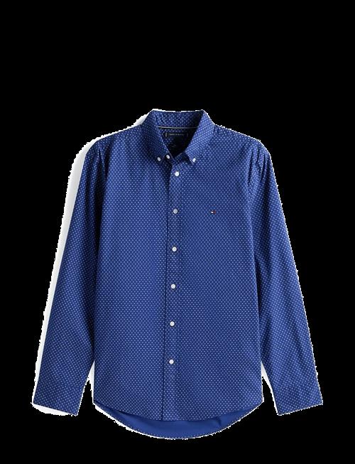 Tommy Hilfiger | Flex Poplin Fake Solid Rf Shirt | M